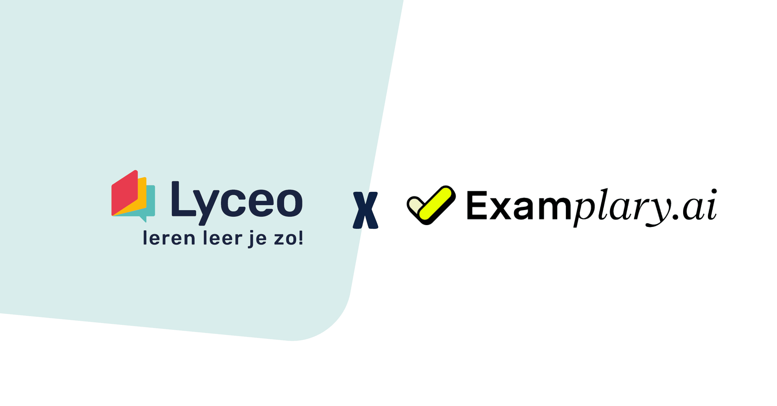 The Lyceo and Examplary logos side by side